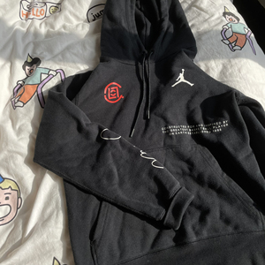 000人付款淘宝aj jordan x clot 联名帽衫 卫衣 二手 非全tb8