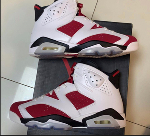 aj6胭脂红,jordan6胭脂红,最新复刻经典神鞋.全新如