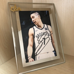 【保真】林书豪签名照林书豪周边亲签生日礼物送女生