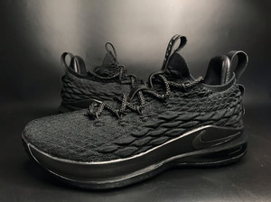 lbj15 詹姆斯15 低帮 low 黑武士 41码