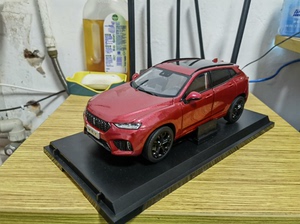1/18 长城 WEY VV7 合金汽车模型 原包装红色 车