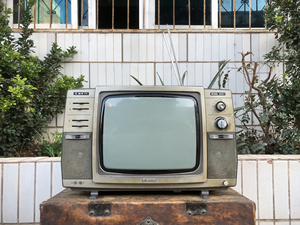 老电视 古董电视 金星牌电视 金星牌黑白电视机 金星jinx