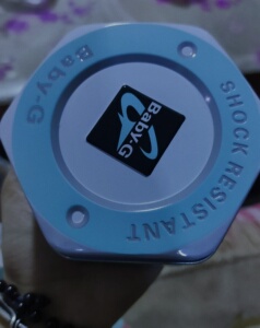 000人付款淘宝卡西欧手表女casio白金海洋之心蓝学生babyg情侣电