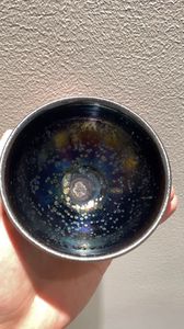 陈建国万象全满油滴精品建盏9.5口径,性价比超高,全新礼盒证