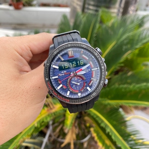 卡西欧ecb-800,红牛官方联名配色/gshock