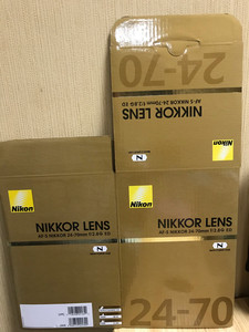 尼康镜头全新中文包装盒 型号齐全