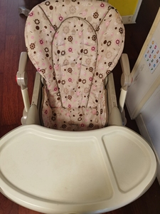 美国SEMACO豪华儿童餐椅多功能高低可调，成色如图，闲置。