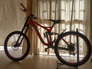 giosbr巴西狗2代速降27.5软尾整车 速降整车