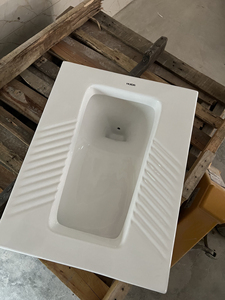 惠达蹲便器卫生间蹲厕雪花纳米釉面带存水弯防臭