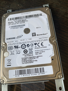 机械硬盘:自用三星1t机械硬盘,正常使用