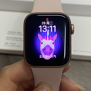 99新金色40蜂窝4g applewatch se 苹果手表