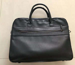 dunhill登喜路男士公文包 四隔层内绒面可放电脑 提手和