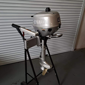 雅马哈四冲程4马力水冷船外机推进器船用发动机船挂机汽油机冲锋