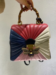 gucci古驰蜜蜂双肩背包,杨幂同款