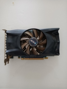 拆机影驰显卡gts450 tc1g ddr5重炮手