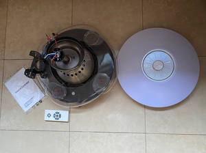 永怡御风 维嘉丝隐形遥控吊扇灯升级小夜灯款32yp-6002