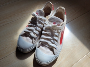 上海胶鞋六厂回力鞋,胶底柔软舒适,洗过一回,9层新,38码.