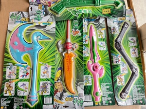 神兵小将武器  蛛魂 凤皇 神农尺 虎魄刀 天晶子剑