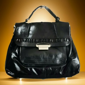 包包品牌：高美高（comico）C4170 黑色牛皮女装手袋