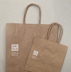 000人付款淘宝优衣库七龙珠动漫合作款纸袋包装袋购物袋商场购物袋