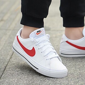 nike男子板鞋耐克男士红勾板鞋小白鞋,货号cu4150-1