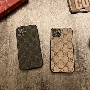 gucci手机壳 苹果手机壳 皮质保护套 适用于 苹果各系列