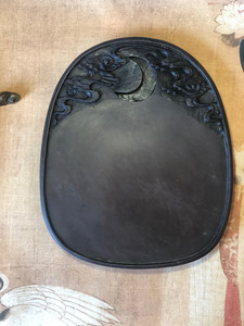 端砚,云纹古月砚