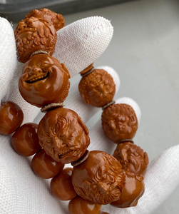 李双高徒 陈深2.0铁核双面十八罗汉完美包浆. 工料俱佳全品