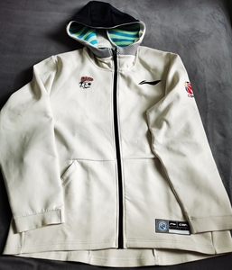 李宁赞助cba上海男篮出场服一套4xl,正品.穿过有轻微痕迹