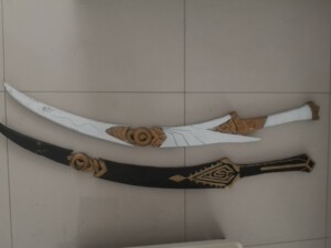 明教cos道具 武器 橙武明王镇狱