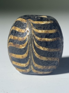 老琉璃珠 战国琉璃珠蜻蜓眼古董古玩珠子战国时期琉璃材质居家收