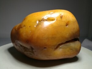 黄蜡石 黄龙玉 荔枝冻 冻蜡石,奇石广西贺州冻蜡,1.6斤