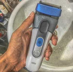 德国博朗ct2s冰感剃须刀电动充电式刮