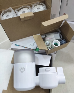 京东京造 水龙头净水器 家用厨房自来水前置过滤器 可视化可清