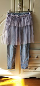 品牌皇家囡囡女童春秋牛仔裤裙120码，实际130码，皇家的裤