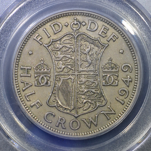 公博 au53 英国1949年银币 乔治六世外币愙aeh0567655