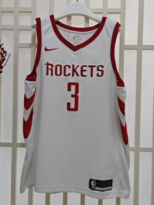 耐克篮球背心nike 火箭队哈登3号 sw球迷版 运动球衣8