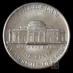 美国5美分 总统杰斐逊纪念币美洲外国硬币钱币收藏外币真币