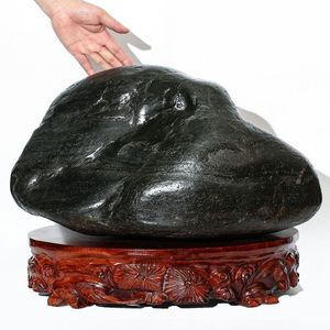 84公斤特大稀缺 新疆和田玉籽料 原石原料摆件玉龙喀什河籽料