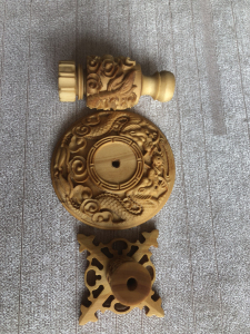 画眉笼葫芦一套,南方方笼和北方圆笼都可使用,二龙戏珠,全品无