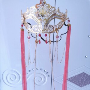 谢怜太子悦神面具天官赐福衍生周边古风配饰cos道具华丽