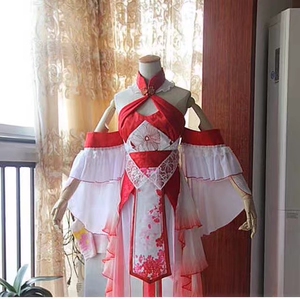 锦鲤抄古装/cos服 红白色舞衣~锦鲤抄/寄明月/江南夜/红