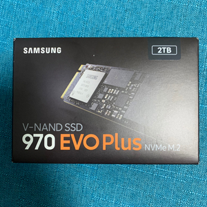 全新原封盒装三星970evoplus 2tb固态硬盘ssd