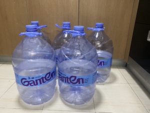 15l升景田矿泉水桶装 带盖山泉水pc手提式家用小型茶具下置