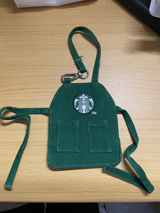 星巴克绿围裙卡套