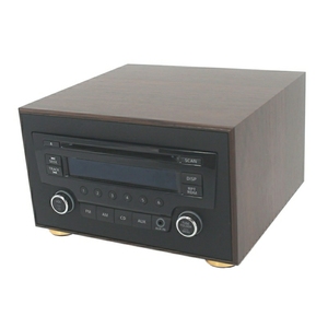 日产轩逸cd机改家用音响木箱机箱盒子骐达轩逸启辰t70车cd