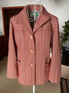 有机玻璃扣衣服30mm浅灰黑灰珠光实色纽扣大风衣西服男女服装复古0人