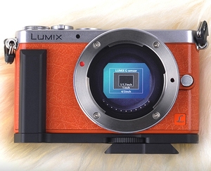 包邮 晟崴ppl-gm 松下5d lumix dmc-gm1相机专用快装板 gm1手柄