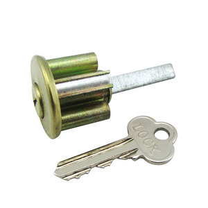 大门锁老式外装门锁 防盗门锁木门铁门锁宿舍纯铜锁芯锁心通用型