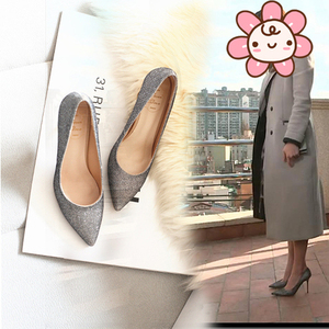 000人付款淘宝香港代购jc女鞋高跟鞋来自星星的你全智贤千颂伊同款